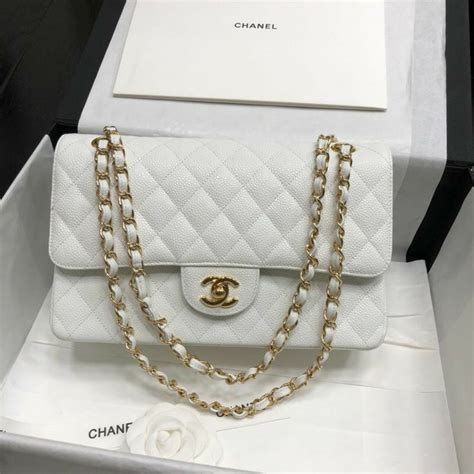 chanel white bag new|Chanel white bag 2020.